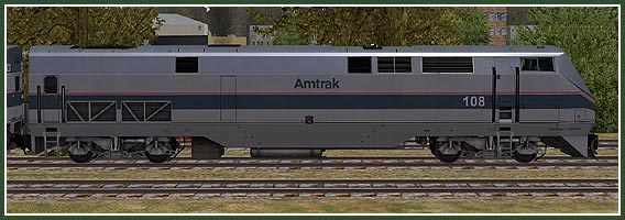 Amtrak #108 Sideview