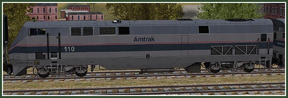 Amtrak #110 Sideview