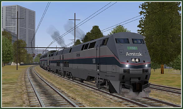 Amtrak Genesis Pack 2a microsoft train simulator addon