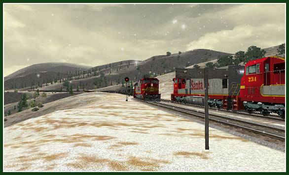 Marcel on the Tehachapi Pass Route add-on for Microsoft Train Simulator